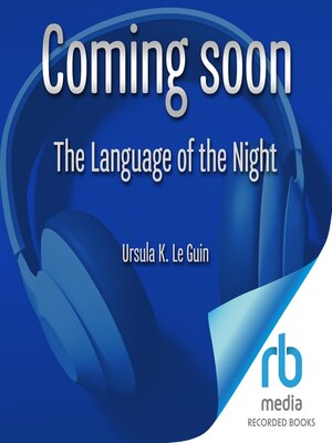 cover image of The Language of the Night
